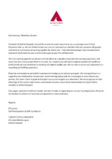  Student Orientation Information
